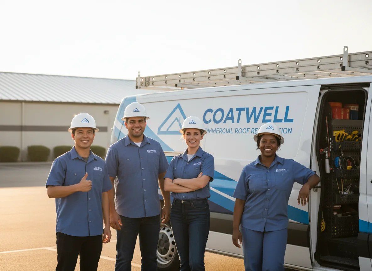 Commercial roof coating company in Groton, NY